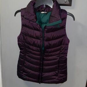 The North Face Women's Purple Puffer Vest Size XS
